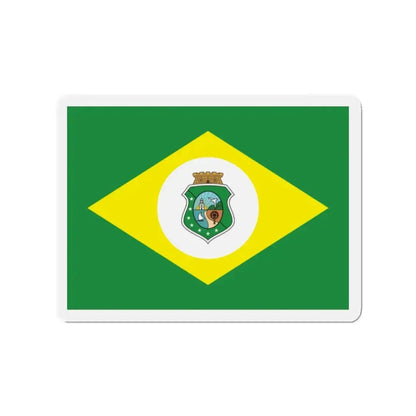 Flag of Ceará Brazil - Refrigerator Magnet 2 Inch - The Sticker Space