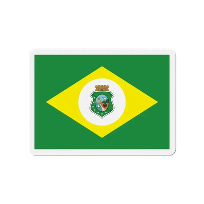 Flag of Ceará Brazil - Refrigerator Magnet 3 Inch - The Sticker Space