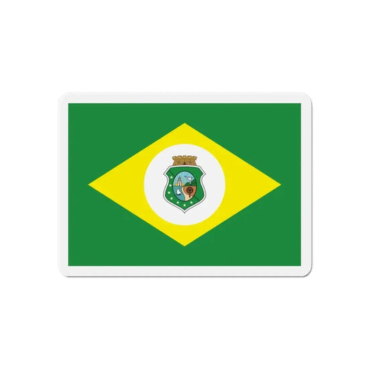 Flag of Ceará Brazil - Refrigerator Magnet 6 Inch - The Sticker Space