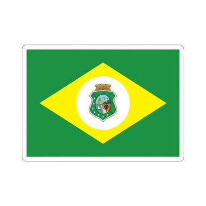 Flag of Ceará Brazil STICKER Vinyl Die-Cut Decal 2 Inch - The Sticker Space