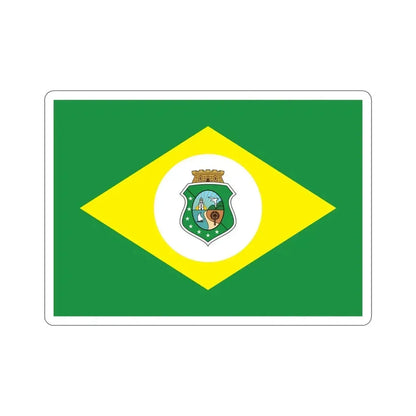 Flag of Ceará Brazil STICKER Vinyl Die-Cut Decal 6 Inch - The Sticker Space