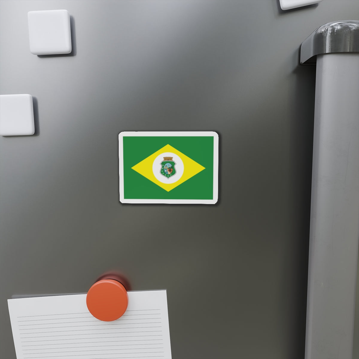 Flag of Ceará Brazil - Die-Cut Magnet-The Sticker Space