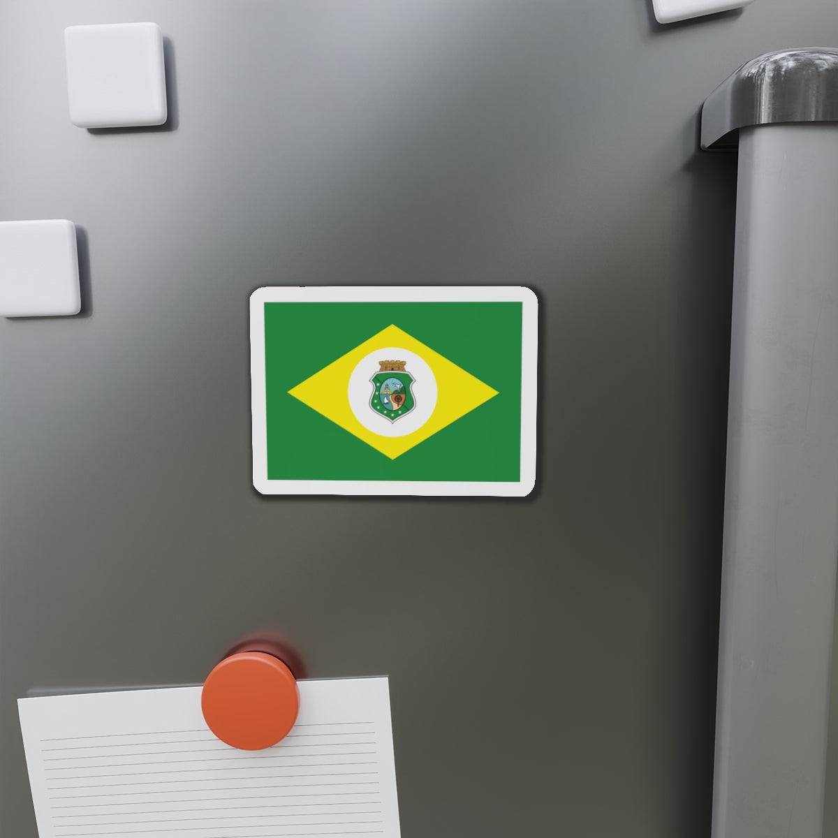 Flag of Ceará Brazil - Die-Cut Magnet-The Sticker Space