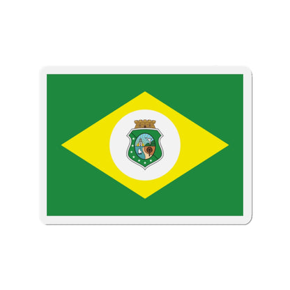 Flag of Ceará Brazil - Die-Cut Magnet-2" x 2"-The Sticker Space