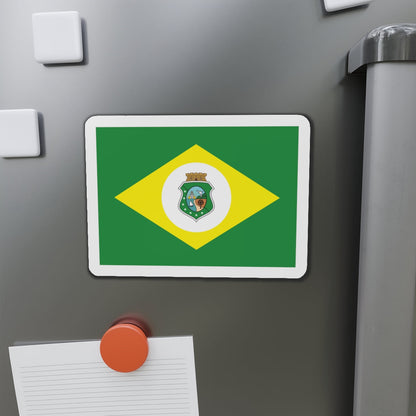 Flag of Ceará Brazil - Die-Cut Magnet-The Sticker Space