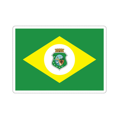 Flag of Ceará Brazil STICKER Vinyl Die-Cut Decal-4 Inch-The Sticker Space