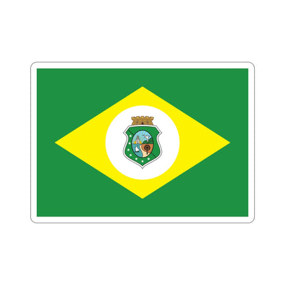 Flag of Ceará Brazil STICKER Vinyl Die-Cut Decal-5 Inch-The Sticker Space