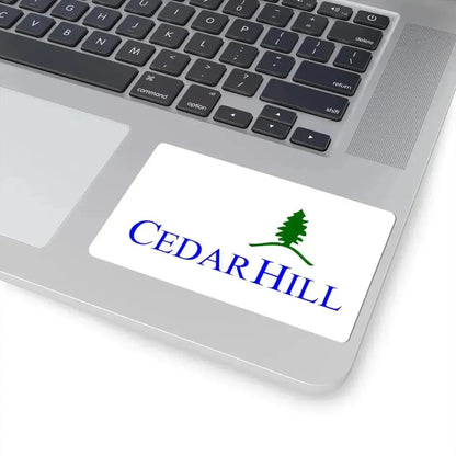 Flag of Cedar Hill Texas (United States) STICKER Vinyl Kiss-Cut Decal - The Sticker Space