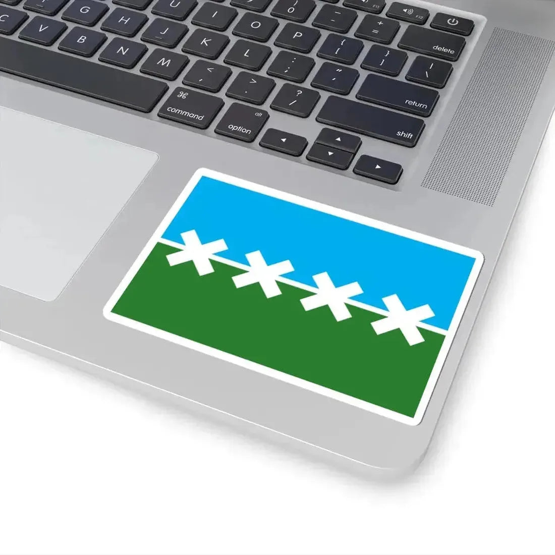 Flag of Cedar Park Texas 2016-2019 (United States) STICKER Vinyl Kiss-Cut Decal - The Sticker Space