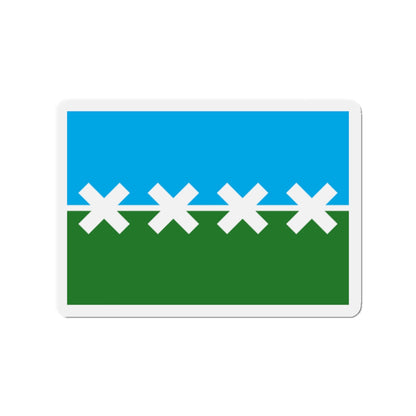 Flag of Cedar Park Texas - Die-Cut Magnet-2" x 2"-The Sticker Space