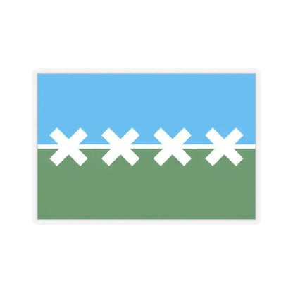 Flag of Cedar Park, Texas - STICKER Vinyl Kiss-Cut Decal 2 Inch Transparent - The Sticker Space