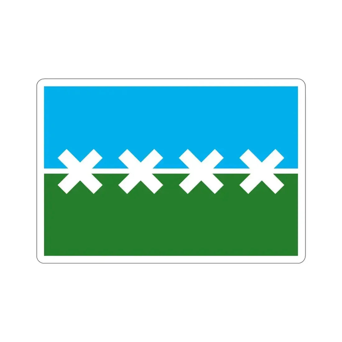 Flag of Cedar Park Texas USA STICKER Vinyl Die-Cut Decal - The Sticker Space