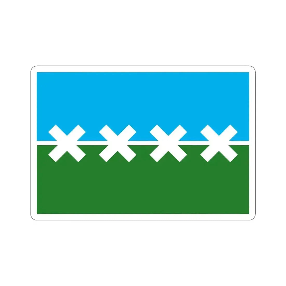 Flag of Cedar Park Texas USA STICKER Vinyl Die-Cut Decal - The Sticker Space