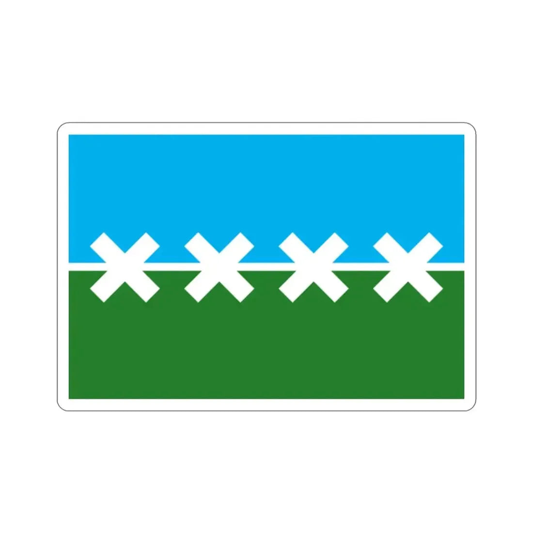 Flag of Cedar Park Texas USA STICKER Vinyl Die-Cut Decal - The Sticker Space