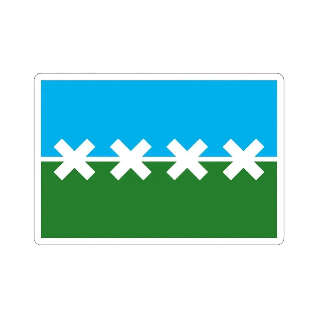 Flag of Cedar Park Texas USA STICKER Vinyl Die-Cut Decal - The Sticker Space