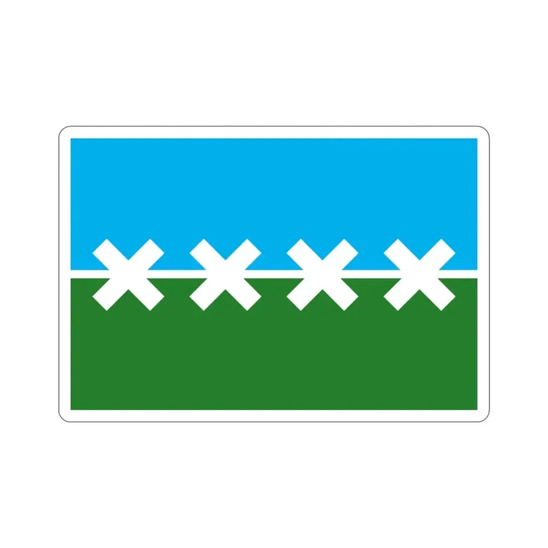 Flag of Cedar Park Texas USA STICKER Vinyl Die-Cut Decal - The Sticker Space