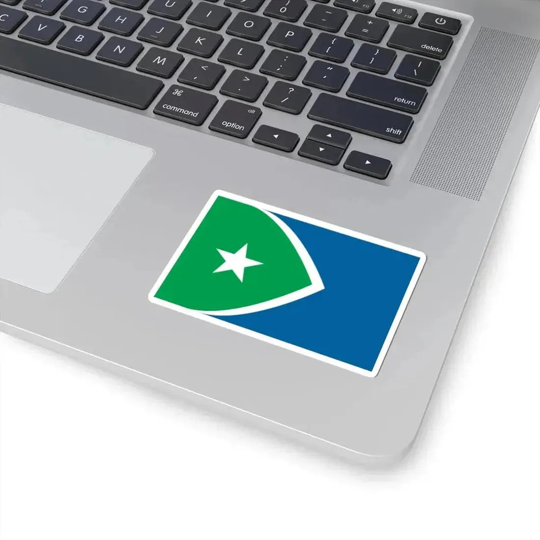 Flag of Cedar Rapids Iowa (United States) STICKER Vinyl Kiss-Cut Decal - The Sticker Space