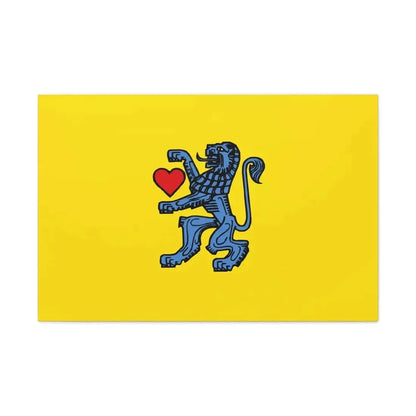 Flag of Celle Germany - Canvas Wall Art 36" x 24" 1.25" - The Sticker Space