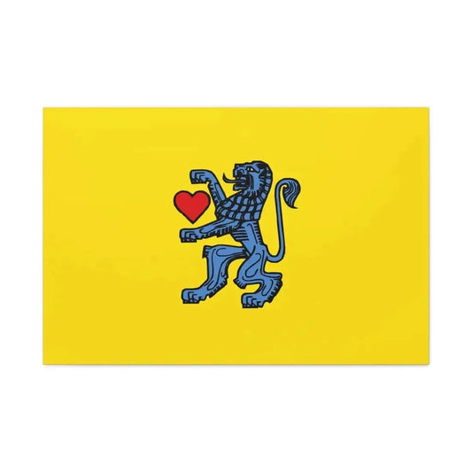 Flag of Celle Germany - Canvas Wall Art 36" x 24" 1.25" - The Sticker Space