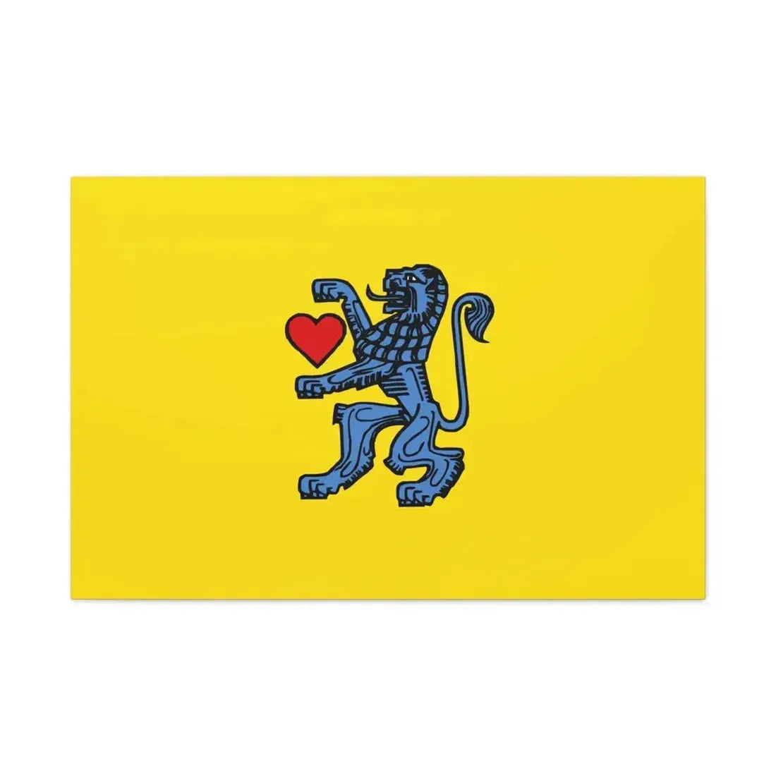 Flag of Celle Germany - Canvas Wall Art - The Sticker Space