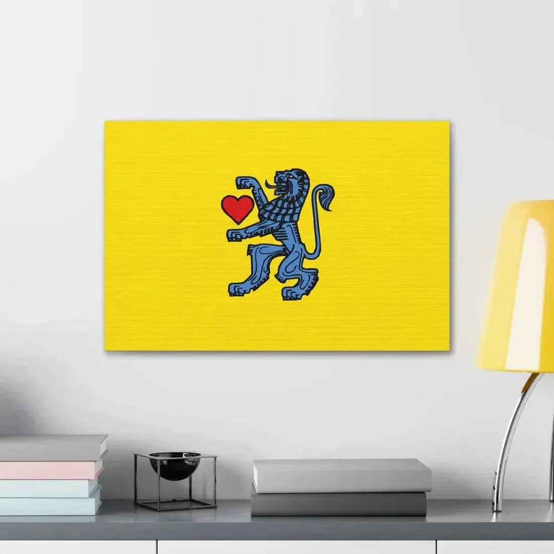 Flag of Celle Germany - Canvas Wall Art - The Sticker Space