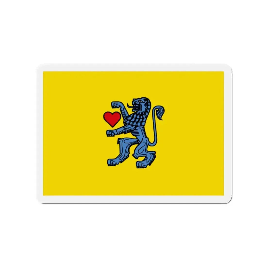 Flag of Celle Germany - Refrigerator Magnet 2 Inch - The Sticker Space