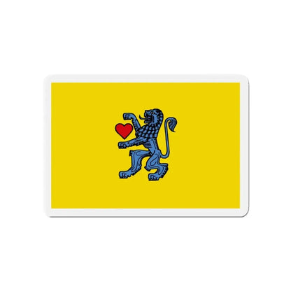 Flag of Celle Germany - Refrigerator Magnet 4 Inch - The Sticker Space