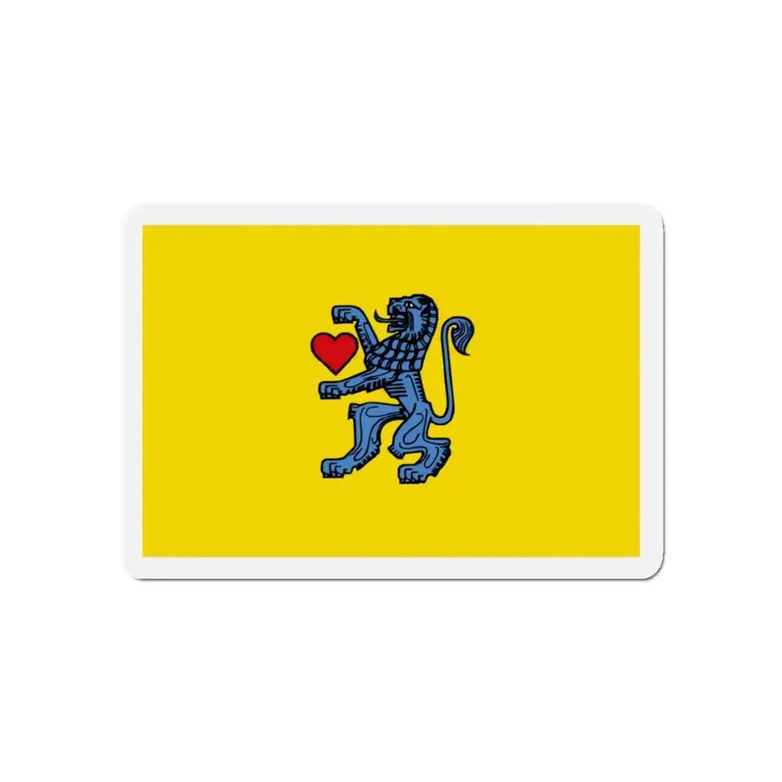 Flag of Celle Germany - Refrigerator Magnet 5 Inch - The Sticker Space