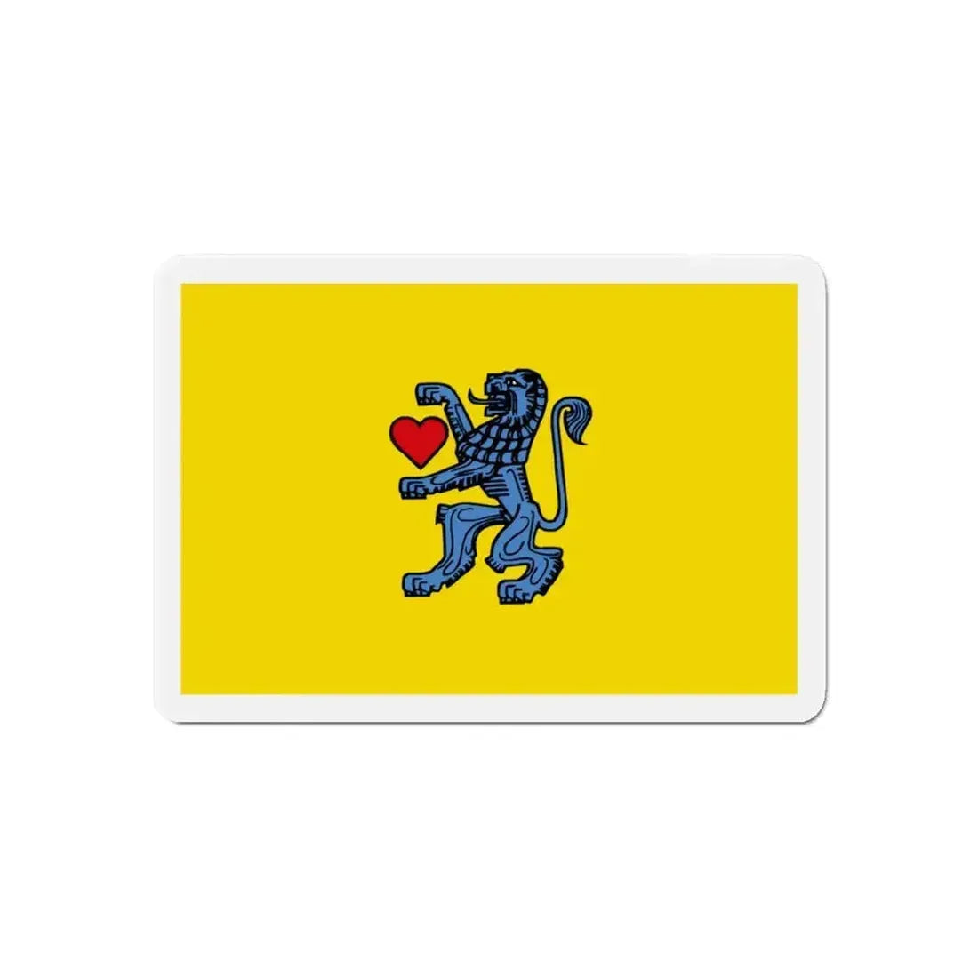Flag of Celle Germany - Refrigerator Magnet - The Sticker Space