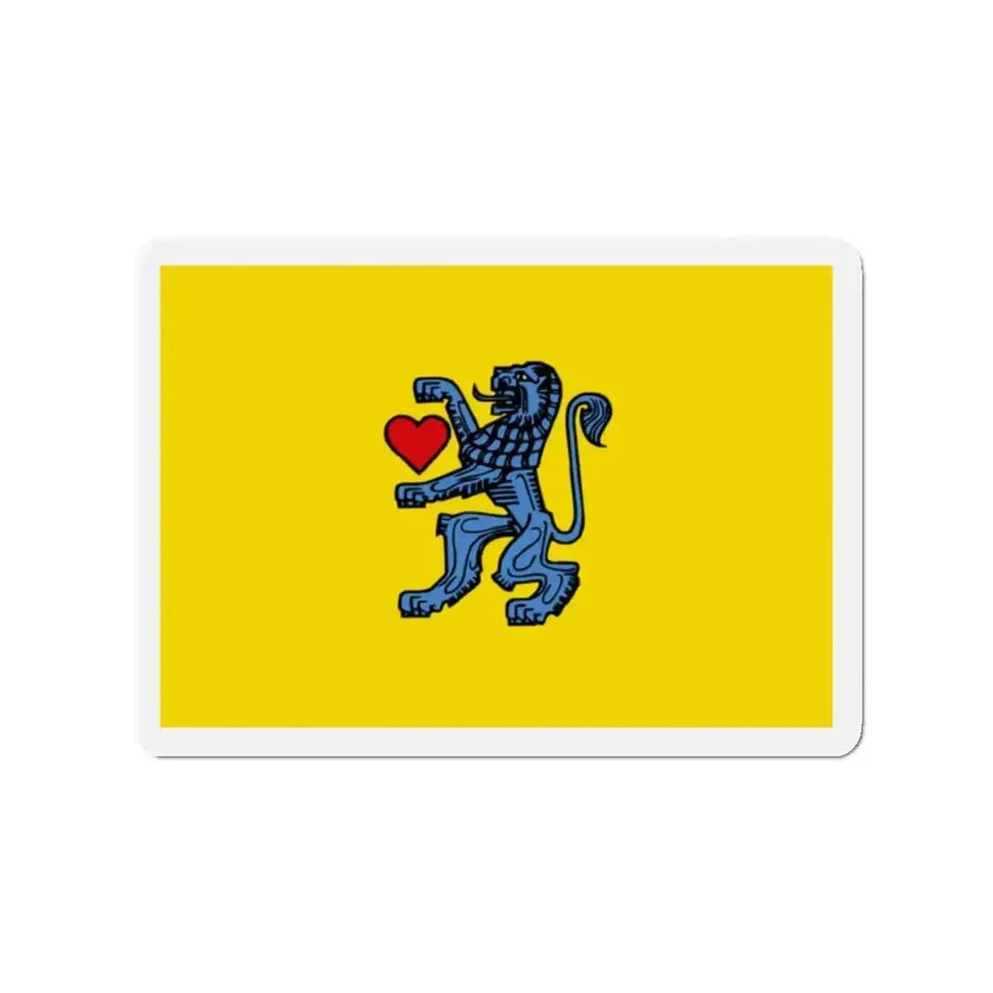 Flag of Celle Germany - Refrigerator Magnet - The Sticker Space