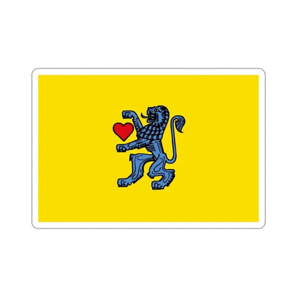 Flag of Celle Germany STICKER Vinyl Die-Cut Decal 4 Inch - The Sticker Space