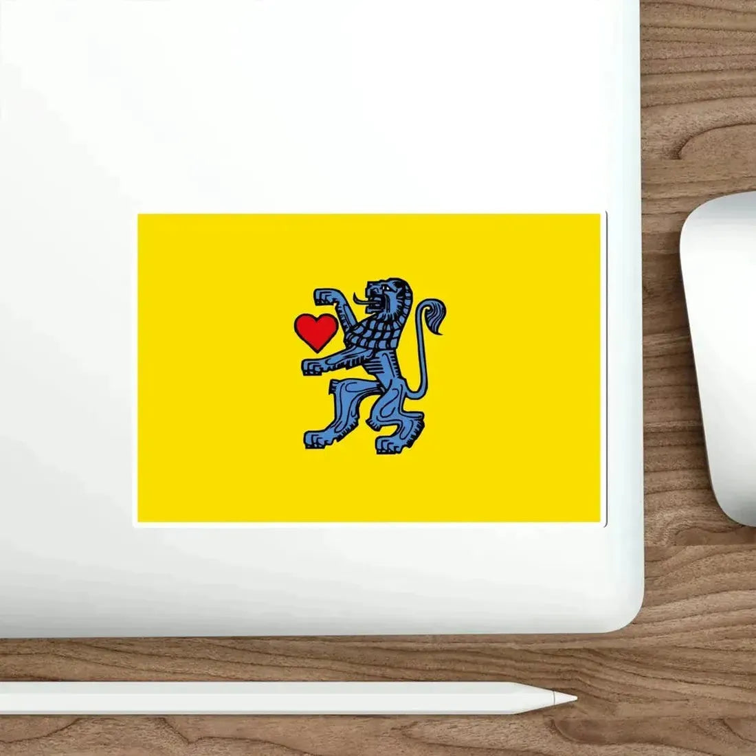 Flag of Celle Germany STICKER Vinyl Die-Cut Decal - The Sticker Space
