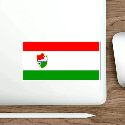 Flag of Central Bosnia Canton Bosnia and Herzegovina STICKER Vinyl Die-Cut Decal - The Sticker Space