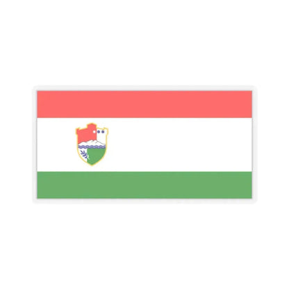 Flag of Central Bosnia Canton Bosnia and Herzegovina - STICKER Vinyl Kiss-Cut Decal 2 Inch Transparent - The Sticker Space