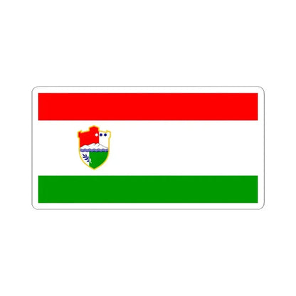Flag of Central Bosnia Canton Bosnia and Herzegovina - STICKER Vinyl Kiss-Cut Decal 4 Inch White - The Sticker Space