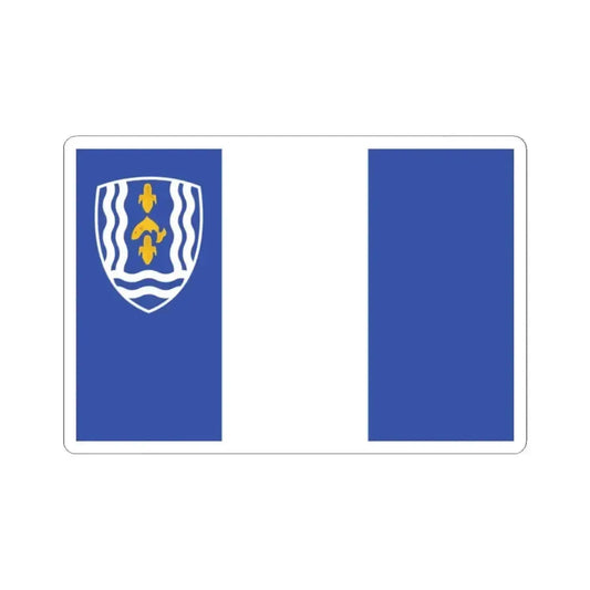 Flag of Central Elgin Ontario (Canada) STICKER Vinyl Kiss-Cut Decal 2 Inch White - The Sticker Space