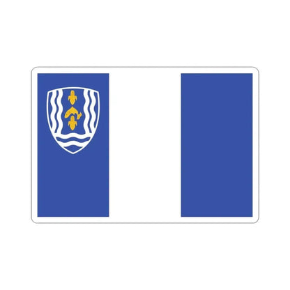 Flag of Central Elgin Ontario (Canada) STICKER Vinyl Kiss-Cut Decal 3 Inch White - The Sticker Space