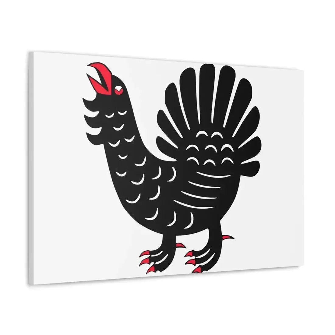 Flag of Central Finland Finland - Canvas Wall Art - The Sticker Space