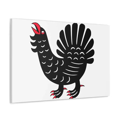 Flag of Central Finland Finland - Canvas Wall Art - The Sticker Space