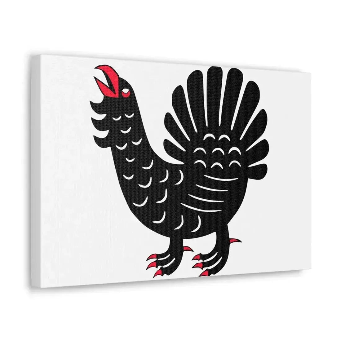 Flag of Central Finland Finland - Canvas Wall Art - The Sticker Space