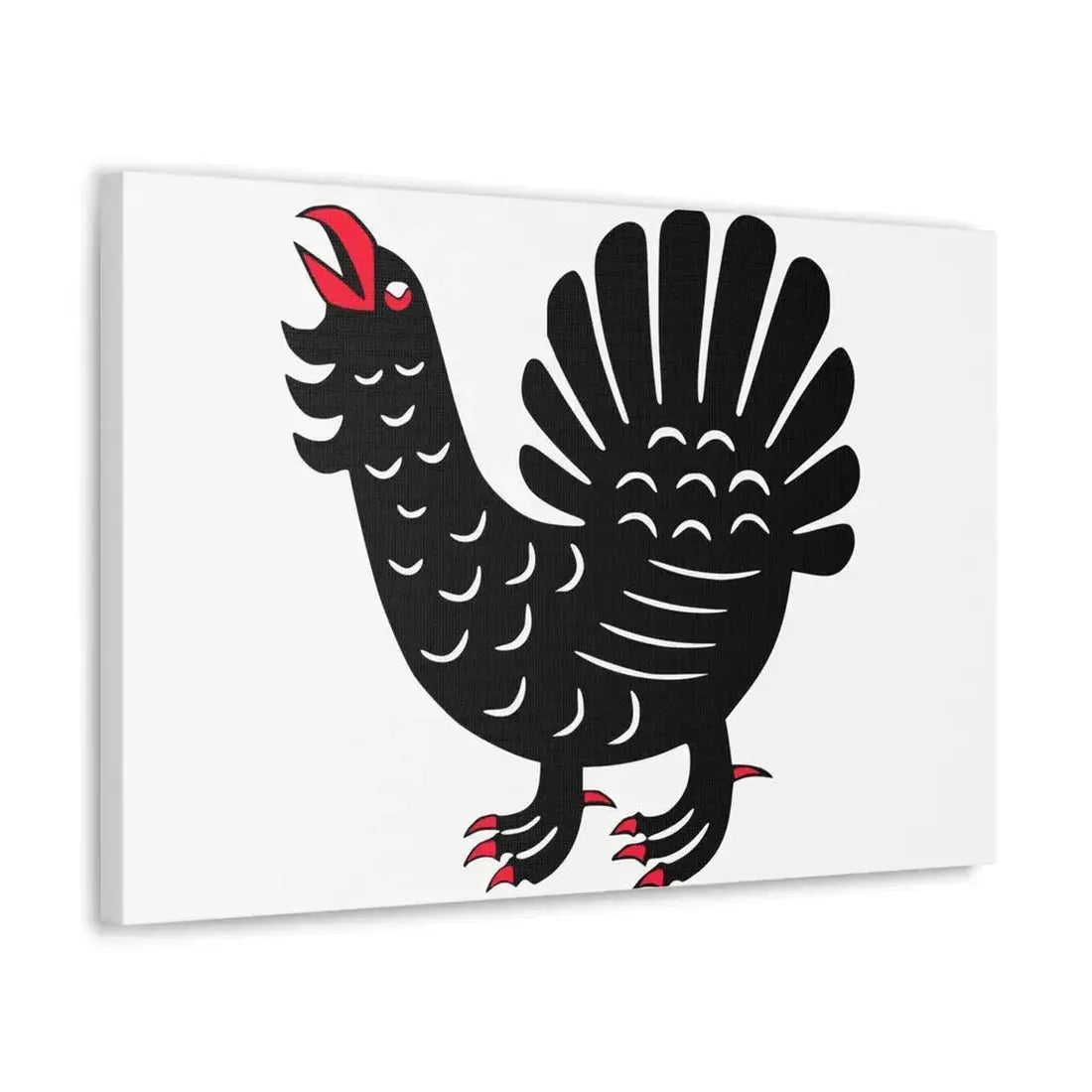 Flag of Central Finland Finland - Canvas Wall Art - The Sticker Space