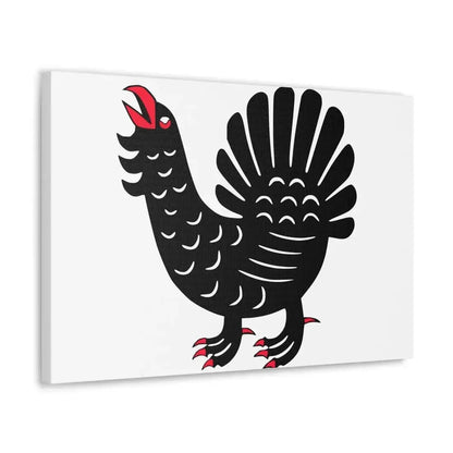 Flag of Central Finland Finland - Canvas Wall Art - The Sticker Space