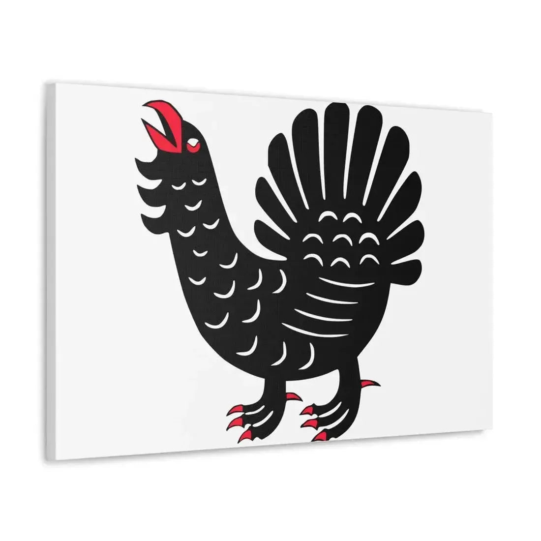 Flag of Central Finland Finland - Canvas Wall Art - The Sticker Space