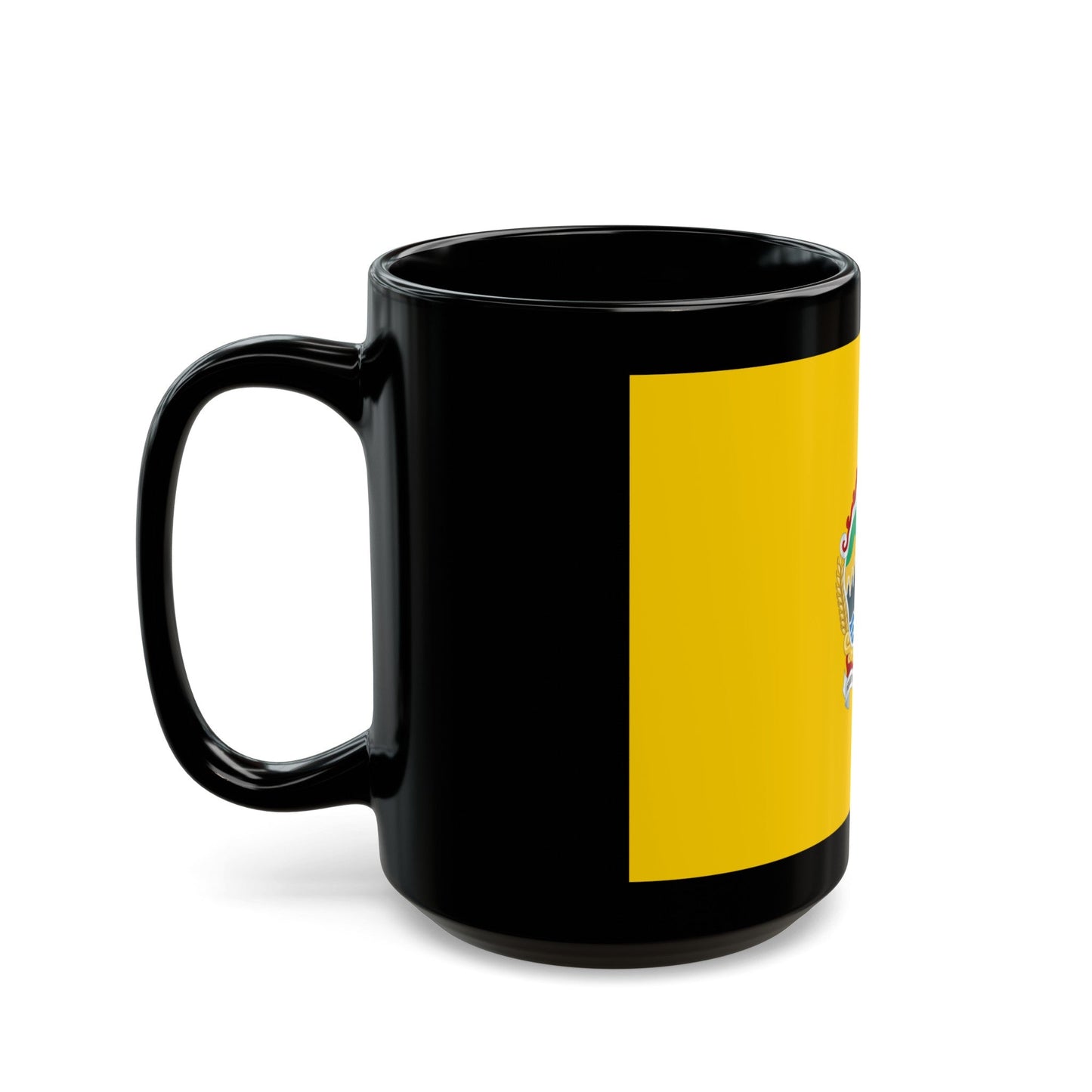 Flag of Central Java Indonesia - Black Coffee Mug-The Sticker Space