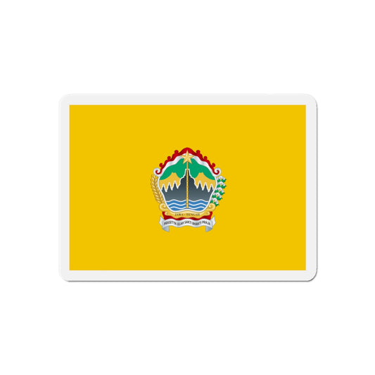 Flag of Central Java Indonesia - Die-Cut Magnet-6 × 6"-The Sticker Space