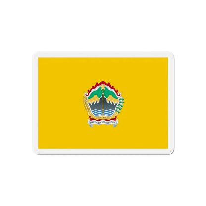 Flag of Central Java Indonesia - Refrigerator Magnet 6 Inch - The Sticker Space