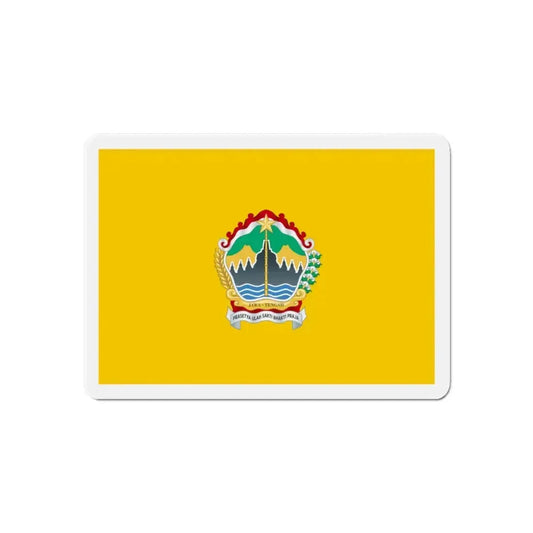 Flag of Central Java Indonesia - Refrigerator Magnet 6 Inch - The Sticker Space