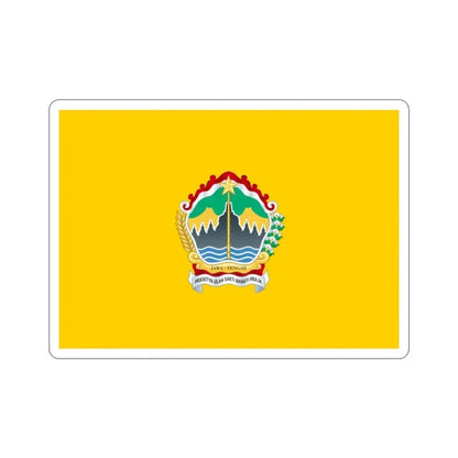 Flag of Central Java Indonesia STICKER Vinyl Die-Cut Decal 2 Inch - The Sticker Space