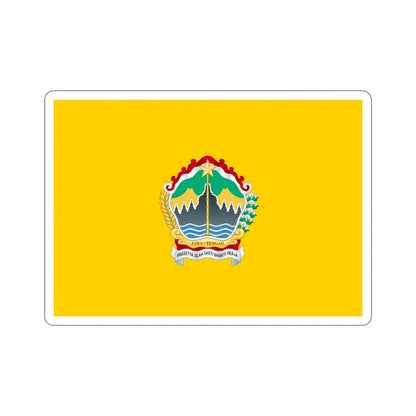 Flag of Central Java Indonesia STICKER Vinyl Die-Cut Decal 6 Inch - The Sticker Space