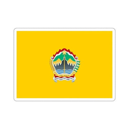 Flag of Central Java Indonesia STICKER Vinyl Die-Cut Decal - The Sticker Space